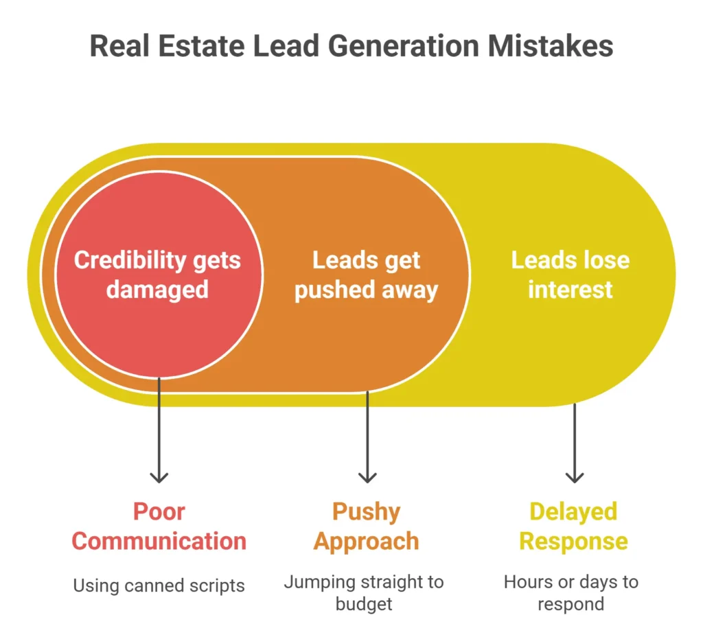 Real Estate Lead Generation Mistakes